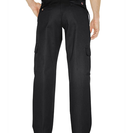 Dickies Men's Relaxed Straight-fit Cargo Work Pant, Dark Navy, 44W x 30L