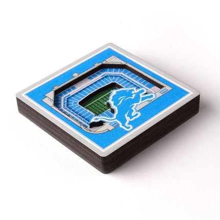 YouTheFan NFL Detroit Lions 3D StadiumView Magnets - Ford Field