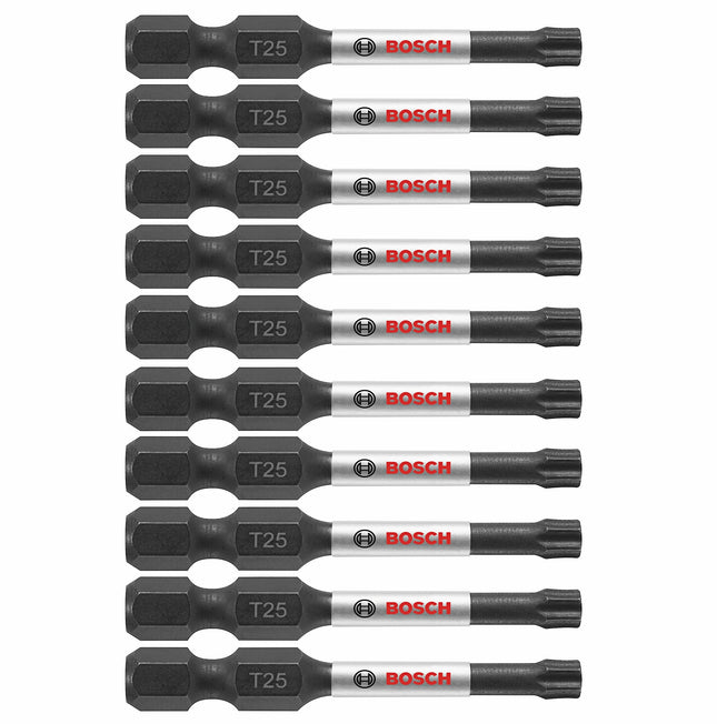BOSCH ITT252B 10-Pack 2 in. Torx #25 Impact Tough 