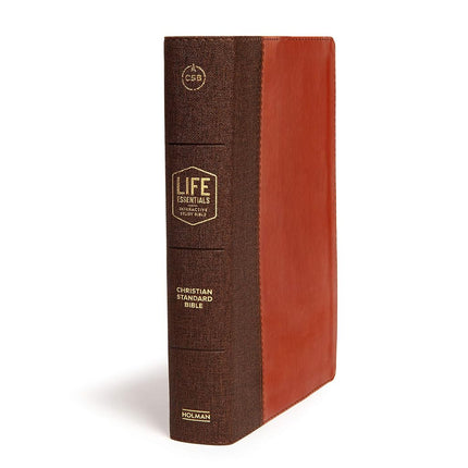 CSB Life Essentials Study Bible, Brown Leathertouch [Imitation Leather] Getz, Gene A; Csb Bibles by Holman and Stabnow, David K