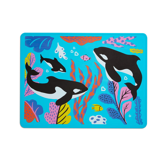 Munchkin WildLove Reversible Silicone Placemat for
