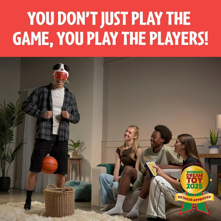 TOMY Human Controller Game – Interactive Blindfold Challenge with Vibrating Headset & Mobile App – Fun Team & Party Game for 2+ Players – 30+ Hilarious Tasks – iOS & Android Compatible – Ages 14+