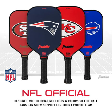 Franklin Sports NFL Cincinnati Bengals Pickleball Paddle - Official NFL Team Pickleball Paddles - USAP (USAPA) Approved Premium Quality Pickleball Paddles - Authentic Team Logos + Colors