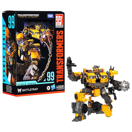 TRANSFORMERS Studio Series Voyager Class 99 Battletrap Toy, Rise of The Beasts, 6.5-inch, Action Figure for Boys and Girls Ages 8 and Up