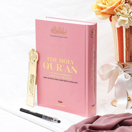 Shaded Quran Text Mushaf with Full Tracing & Bookm