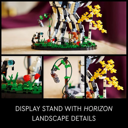 LEGO Horizon Forbidden West: Tallneck 76989 Building Sett; Collectible Gift for Adult Gaming Fans; Model of The Iconic Machine with a Display Stand (1,222 Pieces)