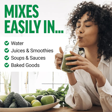 Force Factor Smarter Greens Daily Wellness Powder to Support Energy, Immunity & Digestion, Greens Powder, Superfood Powder with Vitamins, Minerals, and Probiotics, Naturally Unflavored, 30 Servings