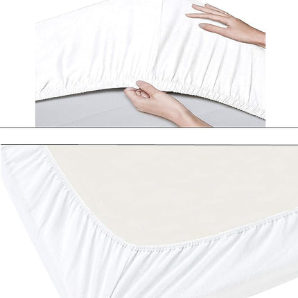 Elegant Comfort 1500 Thread Count Wrinkle & Fade Resistant Egyptian Quality 4-Piece Bed Sheet Set Ultra Soft Luxurious Set Includes Flat Sheet, Fitted Sheet and 2 Pillowcases, Queen, Espresso Brown