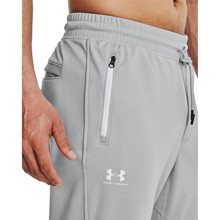 Ua Mens Sportstyle Tricot Jogger Mod Gray / / White XXL