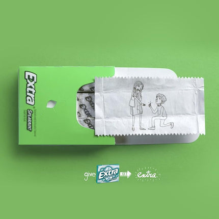 Wrigleys Extra Polar Ice Sugarfree Chewing Gum 3 x 15 Stick Multipack