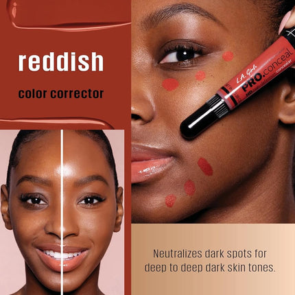 L.A. Girl HD Pro.Conceal, Reddish Corrector GC967