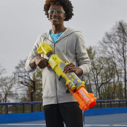 Nerf Fortnite TAC Legendario con tambor de 6 dardos