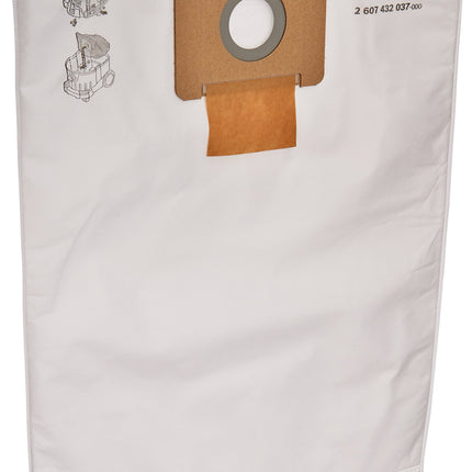 BOSCH VB090F 5-Pack Fleece Filter Bag for use with