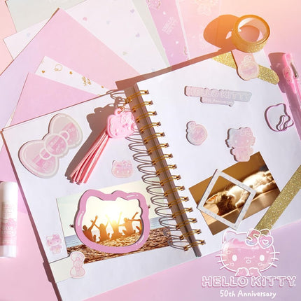 Horizon Group USA Set de diario "Hazlo tú misma" de Hello Kitty 50 Aniversario
