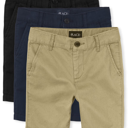 The Children's Place Boys Stretch Chino Shorts, Fl
