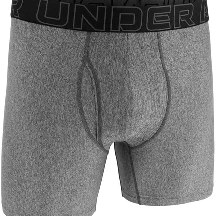 Calzoncillos bóxer Under Armour Tech de 1 unidad para hombre, tiro de 15 cm, comodidad durante todo el día y ultrasuaves
