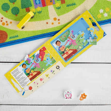 Melissa & Doug Blue's Clues & You! Take-Along Magnetic Jigsaw Puzzles, Multicolor, 33005