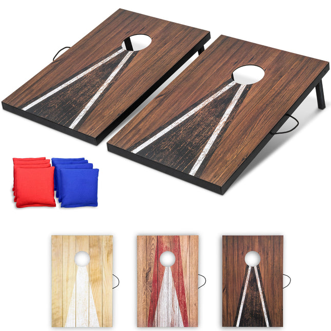 GoSports 3 x 2 ft Cornhole Board Set - Portable Ou