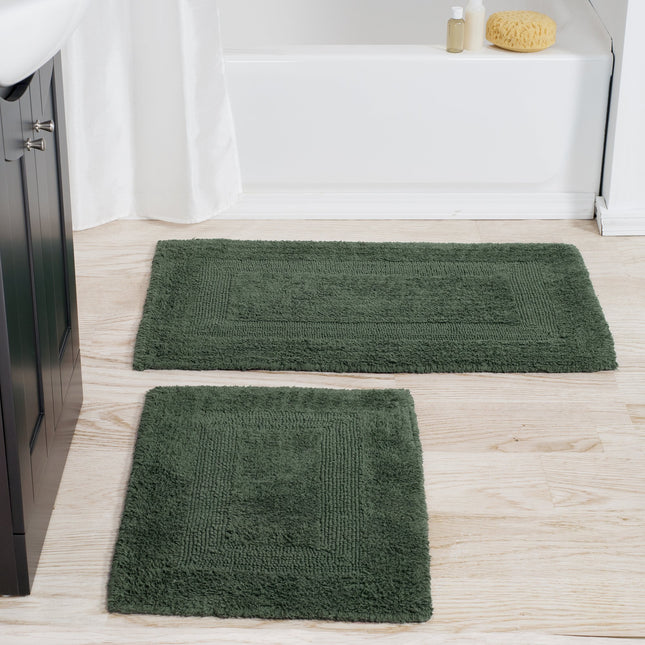 Bedford Home 100 Percent Cotton 2 Piece Reversible