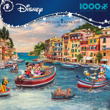 Ceaco - Thomas Kinkade - Disney - Mickey & Minnie 