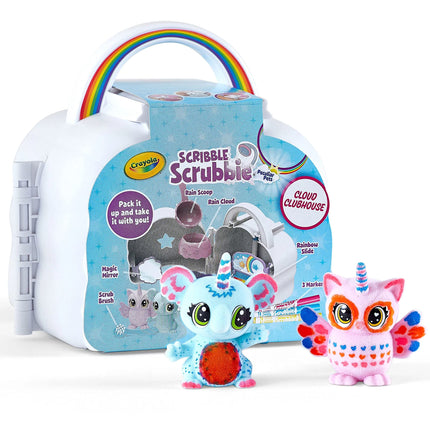 Crayola Scribble Scrubbie Cloud Playset, Toy for K