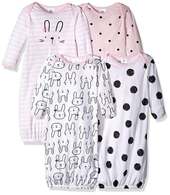 Gerber Unisex Baby Boy and Girls 4-Pack Sleeper Go