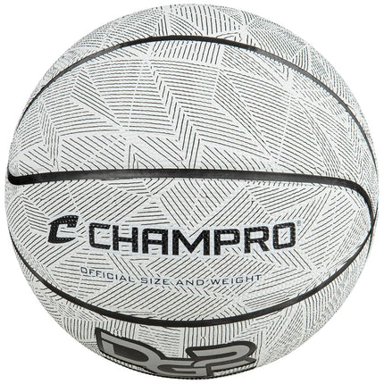 CHAMPRO Dura-Grip 230 Rubber Basketball, Women's Size 28.5