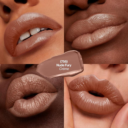 REVLON - Super Lustrous Lipstick Nude Fury 756-0.15 oz (4.2 g)