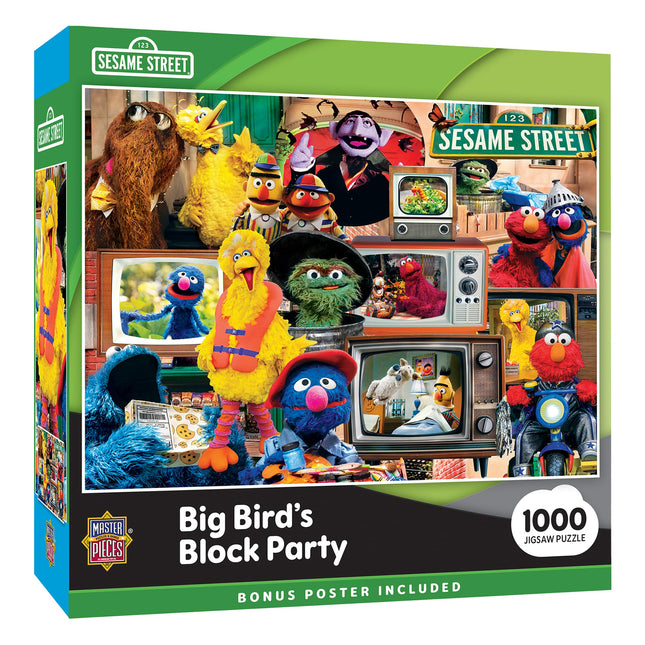 MasterPieces Sesame Street Big Bird's Block Party 