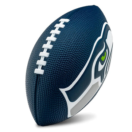 Franklin Sports NFL Football Seattle Seahawks - Ballon de football en mousse pour enfants - Ballon de football souple - Mini taille jour de match - Logos 3D de 8,5 pouces !