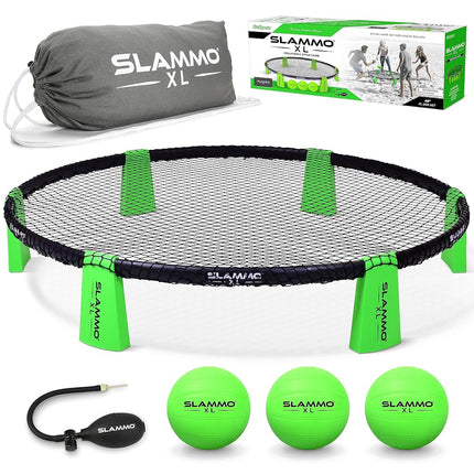 GoSports Slammo XL Game Set Huge 48 Inch Net Great for Beginners, Younger Players or Group Play