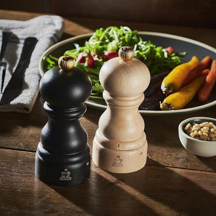 PEUGEOT - Paris u'Select 12 cm Pepper Mill - 6 Predefined Pepper Grinder Settings - Made with PEFC Certified Wood - Made in France
