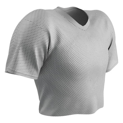 Maillot de football d'entraînement en maille Porthole polyester CHAMPRO blanc