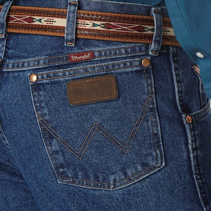 Wrangler Men's Cowboy Cut Relaxed Fit Jean, Stonewashed, 36W x 32L