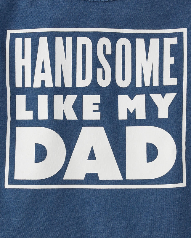 Camisetas gráficas de manga corta para bebé y niño pequeño de The Children's Place, paquete múltiple, "Handsome/Awesome/Cars" paquete de 3, 18-24 meses