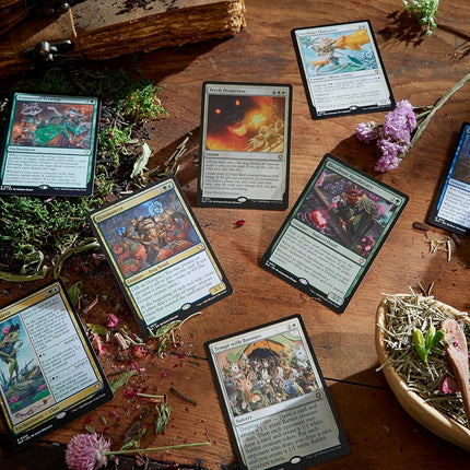 Magic: The Gathering Bloomburrow Commander Deck - Peace Offering (100-Card Deck, 2-Card Collector Booster Sample Pack + Accessories) (English Version)
