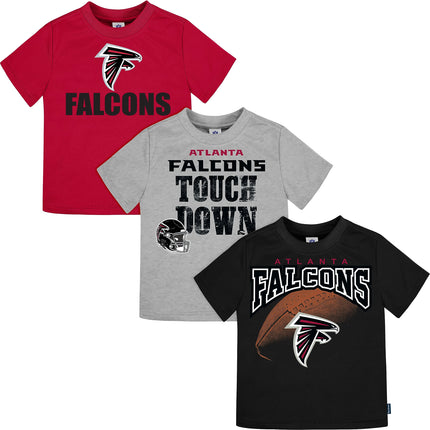 Gerber Unisex Baby NFL 3 Pack Short Sleeve Team Fan Tee Shirt