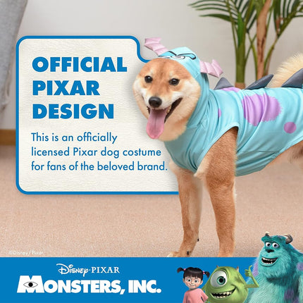 Disney for Pets Halloween Monsters Inc. Sulley Dog Costume - Officially Licensed Halloween Pet Costumes for Dogs, Size Small