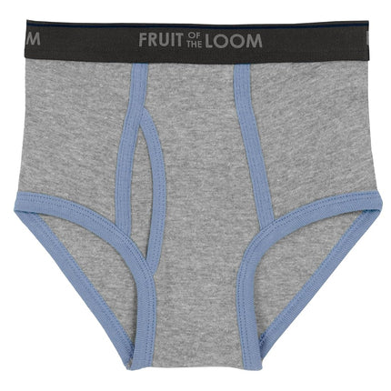 Fruit of the Loom Boys' Tag Free Cotton Briefs - multi - L