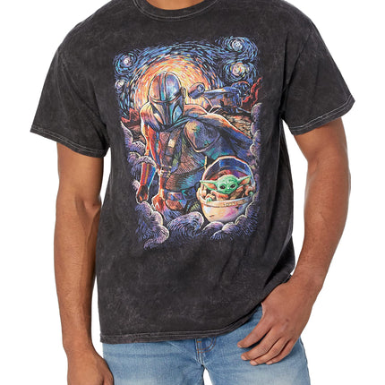 Star Wars Mandalorian & The Child Starry Night Sty