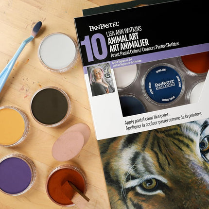 Colorfin, PanPastel Artist Pastels, 10-Color Animal Art with Lisa Ann Watkins Set (30084)