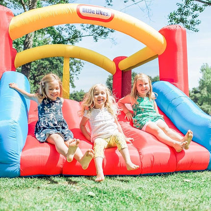 Little Tikes Inflatable Jump 'n Slide Bounce House w/heavy duty blower
