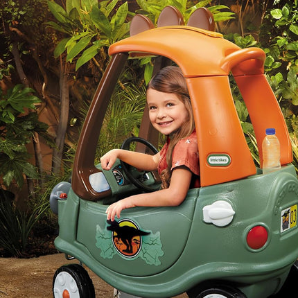 T-Rex Cozy Coupe by Little Tikes Dinosaur Ride-On Car for Kids Large