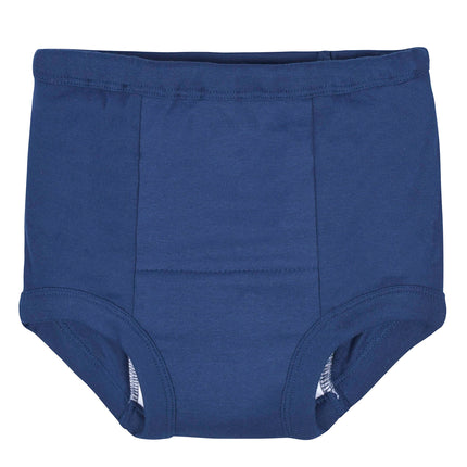 Gerber Baby Boys' Infant Toddler 4 Pack Potty Training Pants Underwear, Dino Green and Navy, 3T