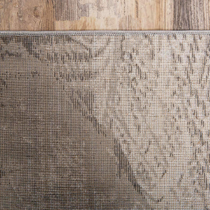 Unique Loom Sofia Collection Traditional Vintage Dark Gray Runner Rug (2' x 10')