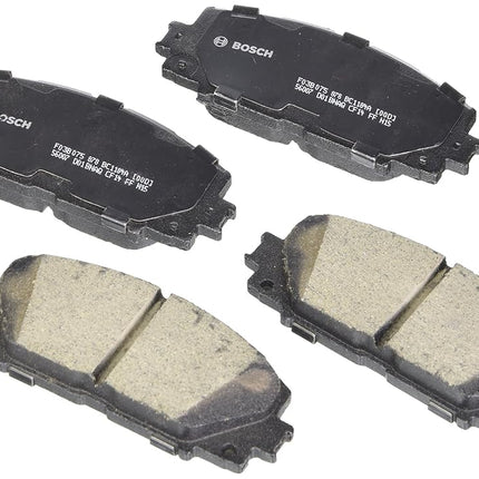 BOSCH BC1184A QuietCast Premium Ceramic Disc Brake Pad Set - Compatible With Select Lexus CT200h; Toyota Prius, Prius Plug-In, Prius Prime; FRONT