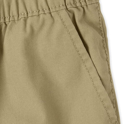 The Children's Place Baby Boys And Toddler Boys Pull on Jogger Shorts,Fin Gray/Flax/Tidal 3 Pack,6-9MONTHS