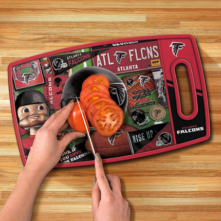 YouTheFan NFL Atlanta Falcons Retro Series Cutting Board