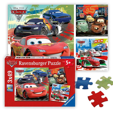 Ravensburger Disney Cars 2 3 x 49 Pieces Jigsaw Pu