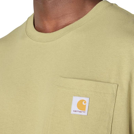 Carhartt Men's Dearborn Loose LS T-Shirt, Faded Fatigue, XS